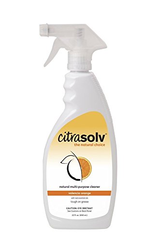 Citra Solv Natural Multi Purpose Spray Cleaner, Valencia Orange, 22 Ounce (Pack of 6)