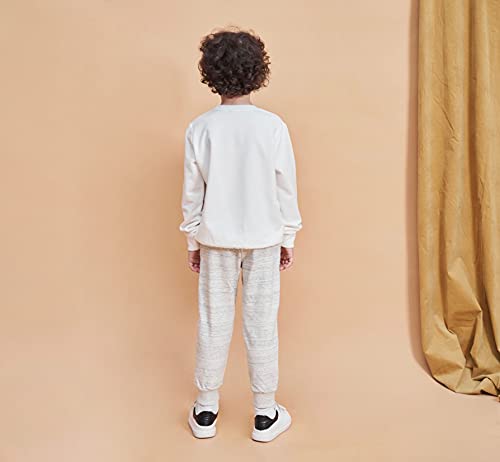 Image of Little Boys Jogger Pants Toddler Boys' Drawstring Elastic Waist Cotton Casual Sweatpants 1PC / 2 PCS Set
