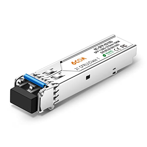 Image of 2Pack 1.25G SFP Transceiver 1000BASE-LX, 1310nm SMF Module, up to 10km, Compatible for Cisco GLC-LH-SMD, Ubiquiti, Netgear, D-Link, Supermicro, Mikrotik