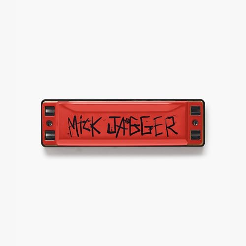 Lee Oskar Gaitas - Edição 2 Mick Jagger Signature Series - Major Diatonic Harmonica - Chave de C (1910MJ2-C)
