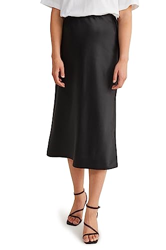 C&A Mujer Falda Negro 40