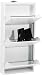 KARE 49287 Caruso - Zapatero a 3 Solapas, Blanco, 103 x 50...
