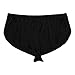 Generic Men's Lightweight and Smooth Boxers,Fashionable Casual Chafing Underwear,Comfort Elastic Waistband Home Boxer shorts Black, X-Large