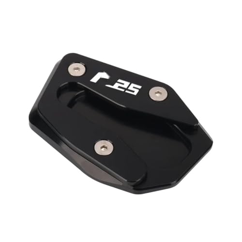 Extension de béquille CNC pour YZF R3 2021-2025 en aluminium anodisé haute résistance