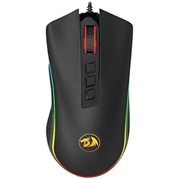 Mouse Gamer Redragon Cobra, Chroma RGB, 10000DPI, 7 Botões, Preto - M711 V2