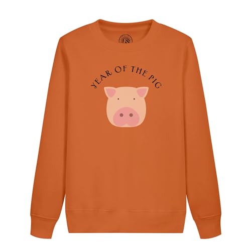Sweatshirt Enfant Année du Cochon astres chinois zodiaque