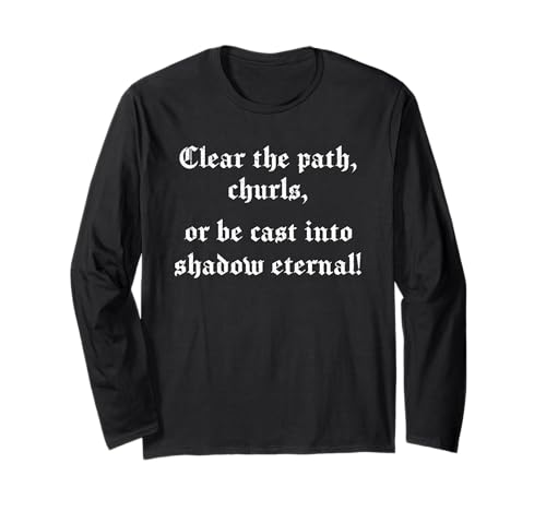 Embrace the Past: Buy Your Medieval Renaissance Festival Long Sleeve T-Shirt Today Embrace the Past: Buy Your Medieval Renaissance Festival Long Sleeve T-Shirt Today – Medieval Clothing & Funny Ren Faire Accessories