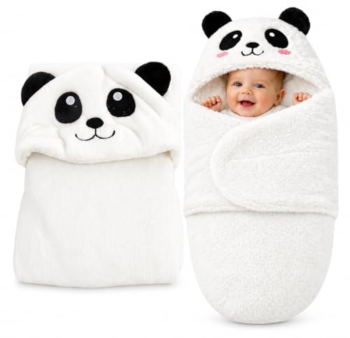 Image of BRANDONN Baby Blanket Newborn Combo Gift Pack of Swaddle Wrapper, 0-9 Months, Length 68 cm x Width 68 cm, Pack of 2 Pcs.