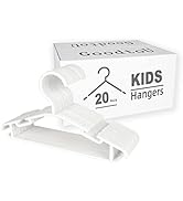 Baby Hangers for Closet - Kids Hangers - Toddler Hangers Childrens Hangers Kids Coat Hangers Whit...