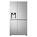 LG GSLV91MBAD Frigorifero Americano Side-by-Side, Classe D, Frigorifero No Frost, 635L, Wi-Fi, Door & Linear Cooling, Fresh Balancer, Dispenser senza allaccio, Igienizzazione UVnano, Acciaio immagine