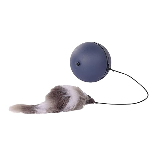 Bola de brinquedo para gato com rolamento automático | Bola inteligente com rotação automática - Bri