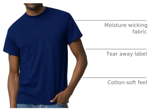 Image of Gildan Unisex-Adult DryBlend T-Shirt, Style G8000, Multipack