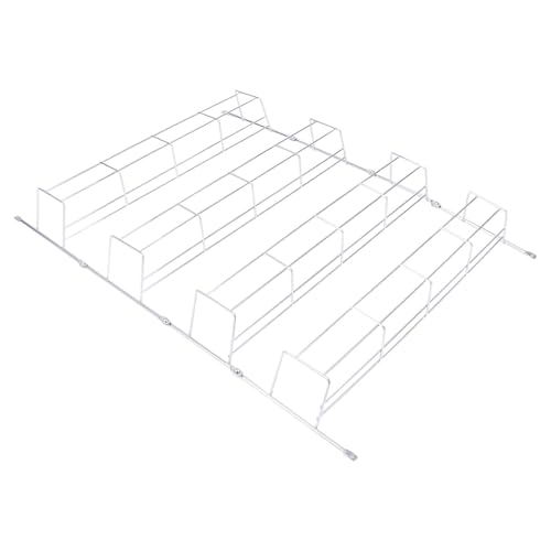 INOOMP almacenamiento de especias de cocina especiero organizador de cocina estante de condimento organizador de condimentos White