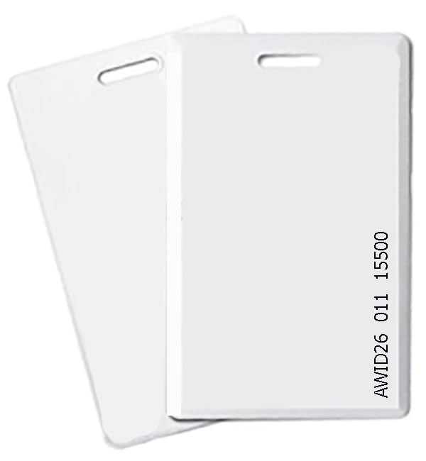 AWID Compatible Clamshell Proximity Cards (100)