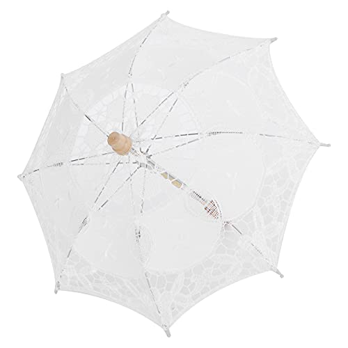 Parapluie de mariage en dentelle pour sublimer vos photos de couple