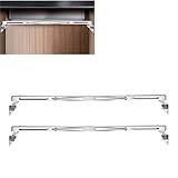 2PCS Undermount Mounting Brackets - Stainless Steel and Adjustable Sink Installation and Repair System Kit for Kitchen and Bathroom (71-100cm/27.95 * 39.37in)