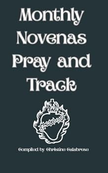 Paperback Monthly Novenas Pray and Track Book