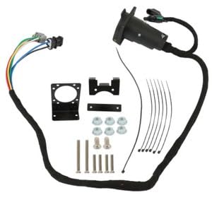 #US Spare Part for Trailer Wiring Harness 4 Way Flat and RV 7 Way for 2005-2022 for Fr0nltierz