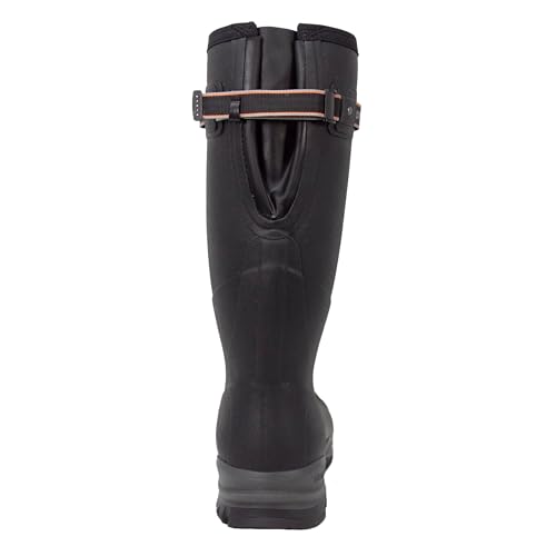 Dryshod Men's Legend MXT Gusset Outdoor Rubber Boot | Black| Waterproof LGXG-MH-BK 6