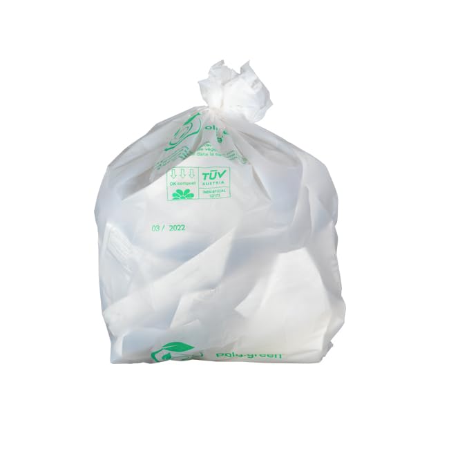 Sacs-poubelle 110 L transparent standard avec lien à nouer par 200