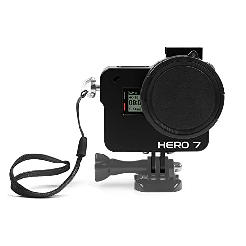 Funda GoPro Hero 7 Black para ciclismo de montaña con cubierta de jaula metálica 3