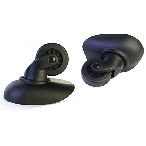 Luggage Wheels,Universal Luggage Casters,1 Pair Luggage Wheel Replacement Spare Spinner Caster for Suitcase Wheel Repair (W148)3