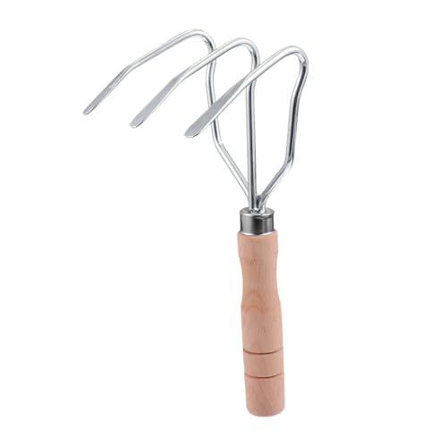 ibasenice 1pc Loose Soil Rake Cultivator Hand Garden Hand Cultivator Gardening Hand Tool Hand Cultivator Tool Garden Hand Tools Cultivator Garden Tool Manual Cultivator