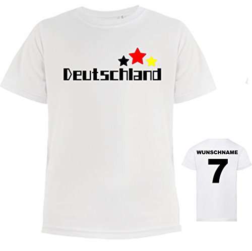 Fußball-Trikot mit Namen | Personalisiertes Kinder-Shirt mit Wunschname &...