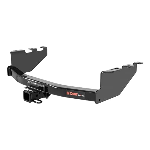 CURT 14006 Class 4 Trailer Hitch, 2-Inch Receiver, Fits Select Chevrolet Silverado, GMC Sierra 1500
