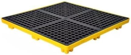 Spill Collection Trays Spill Collection Platforms Modular Spill Platforms Plastic Pallet Containers Storage Drums Non-leakable(120 * 60 * 10cm)