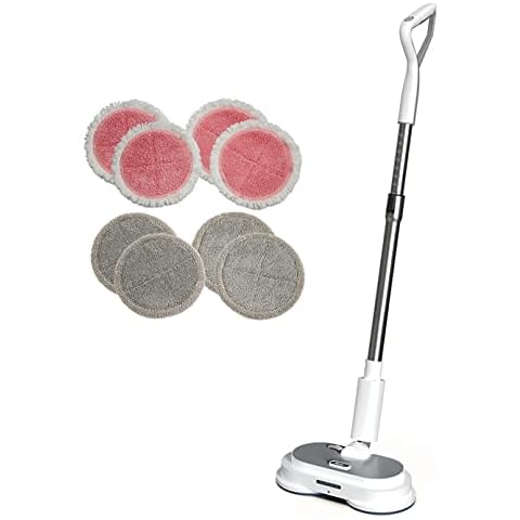 AirCraft PowerGlide City+ Compact Cordless Rechargeable Hard Floor Cleaner And Polisher With 8 Machine-Washable Microfibre Pads For Multi-Surface Cleaning at Home Cover