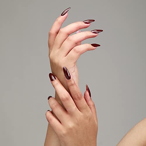 FYORR Dark Maroon Nail Polish Long Lasting Smooth Matte Finish Nail Enamel (Wine Factory),15Ml - Image 7