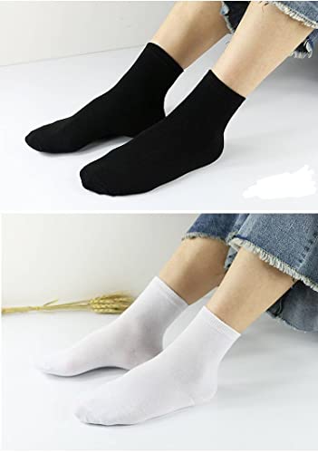FIySoukey 6 Pairs Unisex Athletic Ankle Quarter Socks Sports Running Casual Outdoor Crew Socks for Men's & Women's4