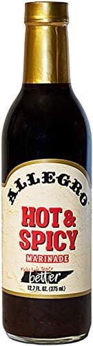 Allegro Hot and Spicy Marinade, 12.7-Ounce Glass (Pack of 6)