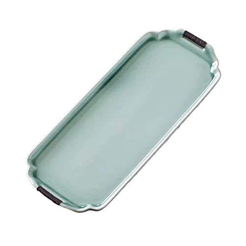 Bandeja de cerámica para servicio de mesa de centro y decoración de cocina moderna 2