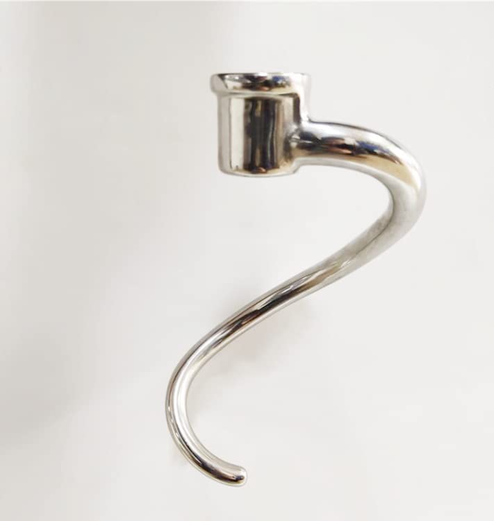 17CM Stainless Steel Spiral Dough Hook for Stand Mixer Pro600 6QT 5KSM6583