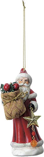 Amazon.co.jp: ASCA サンタオーナメント レッド 5×12×6cm AX69262