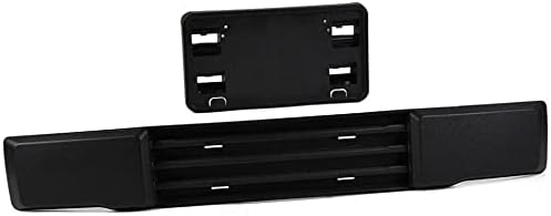 Front Bumper & License Plate Bracket Mount Fascia Cover Compatible with Ford F-150 2015-2017