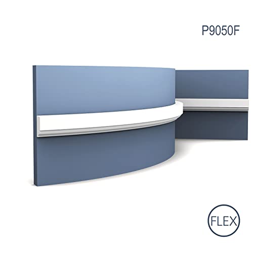 Moulure flexible P9050F Orac cimaise en polyuréthane pré-traité de 200cm - 4
