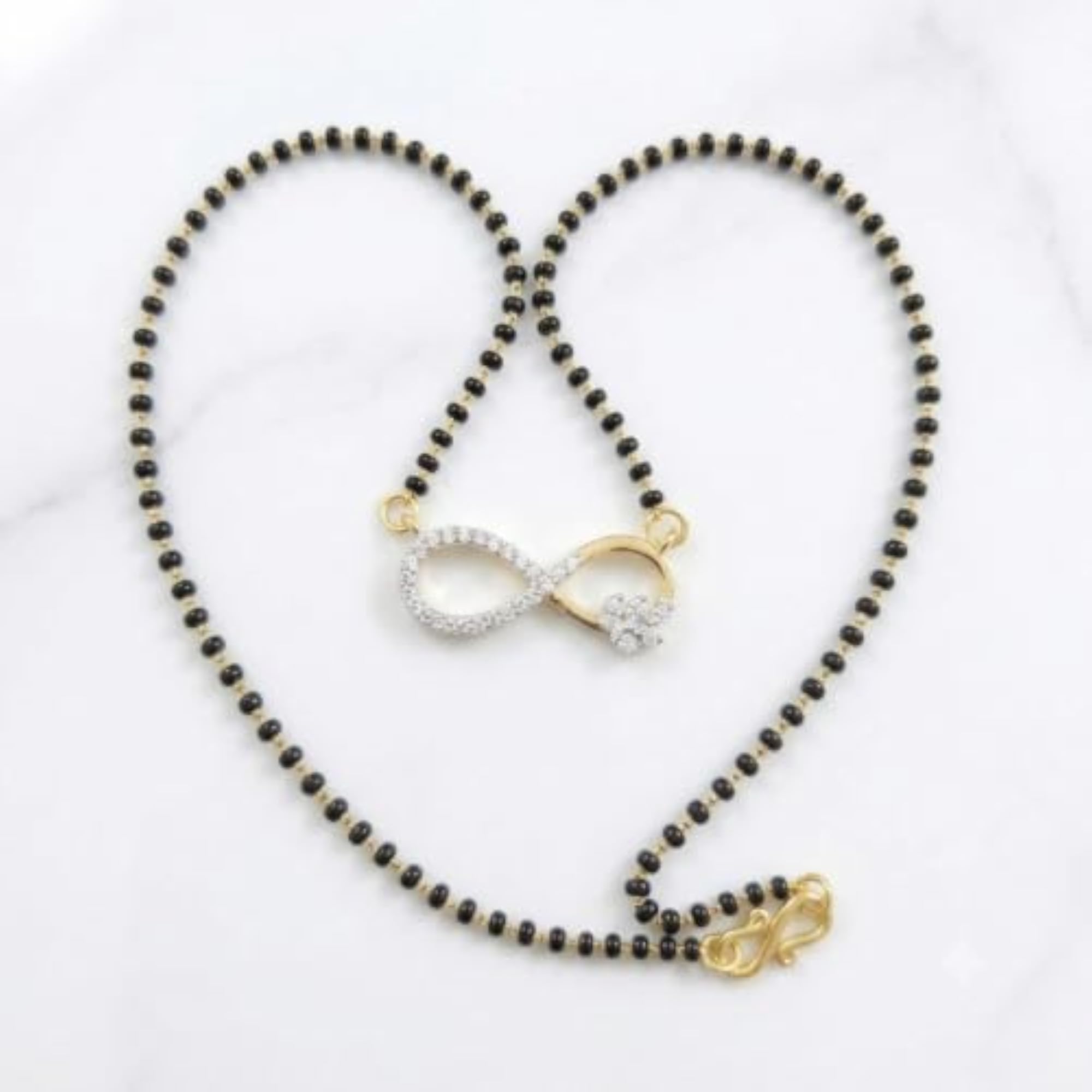 Women's Lightweight Infinity Symbol Mangalsutra Jewelry Gift