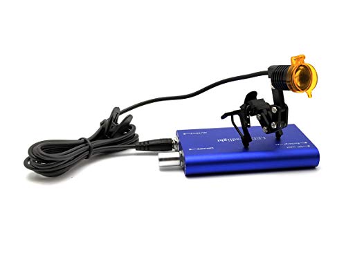 Nski 3W Led Head Lamp Insert Type/Clip-On Type With Filter For Binocular Loupe Blue thumb #2
