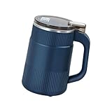 predolo EU Stecker Adapter, Kaffeebohnenmahlen, Einfach zu Bedienende Kaffeebohnenmühle, Espressomühle für Den Innen Und Außenbereich, Persönliche Pfeffernüs, Blau