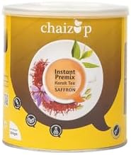 Chaizup Premium 1 Min Instant Assorted Tea Pack - 500G Cans (Pack Of 3)|Masala, Ginger & Saffron Flavours|Approx. 108 Servings|1500 Gram