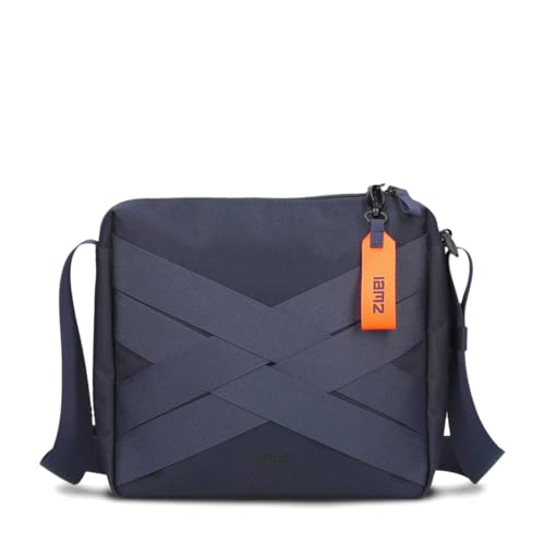 Zwei Sportliche Unisex Umhängetasche Alex AL100 Damen Herren & Teenager Tasche modernes cooles Design wasserabweisend (blue)
