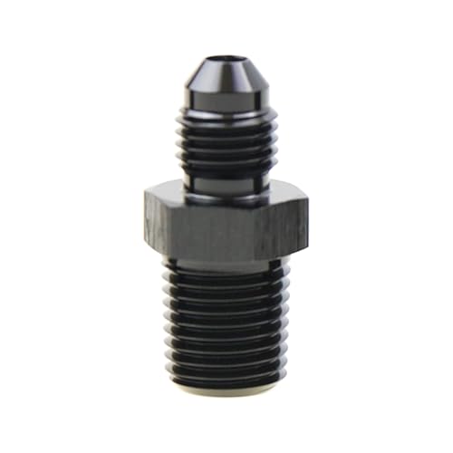 Adaptador -4AN a 1/4" NPT de aluminio recto para combustible 7