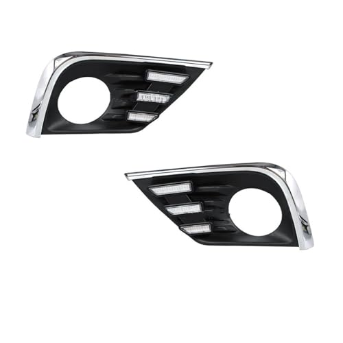 Phares antibrouillard LED pour Nissan Altima 2016-2018 avec feux de jour DRL blanc et jaune