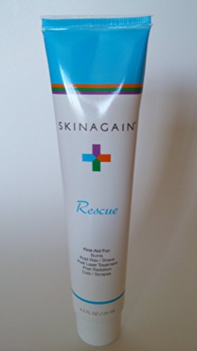 SkinAgain Rescue - Cream for Post-Wax, Burns and Post Laser Treatment Skin, 4.2 Ounce
