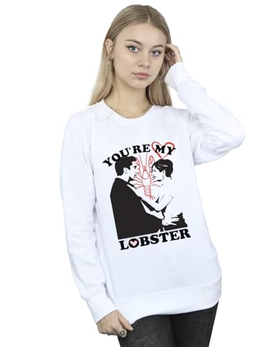 Absolute Cult Friends Women's Rachel & Ross You're My Lobster Sweatshirt White XX-Large
