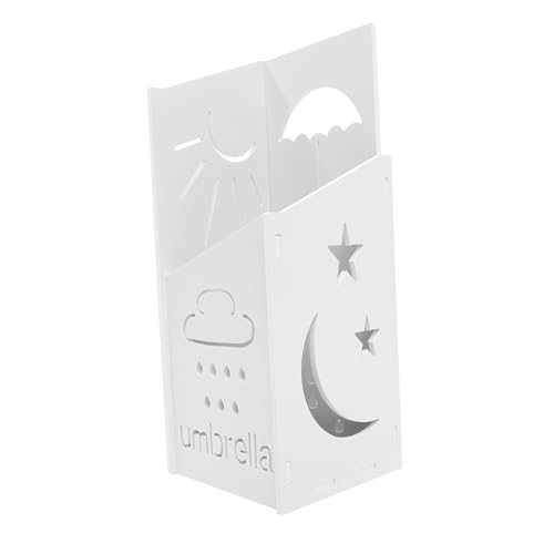 Porte-parapluies compact en métal avec bac collecteur contre les sols glissants