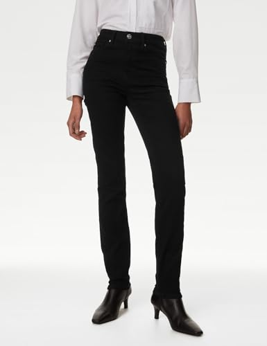 Image of Marks & Spencer Women's High Rise Slim Jeans